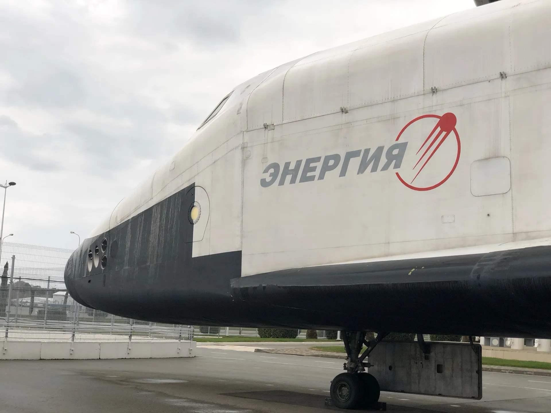 Носовая часть испытательного стенда «Буран», фотография ноября 2018 года