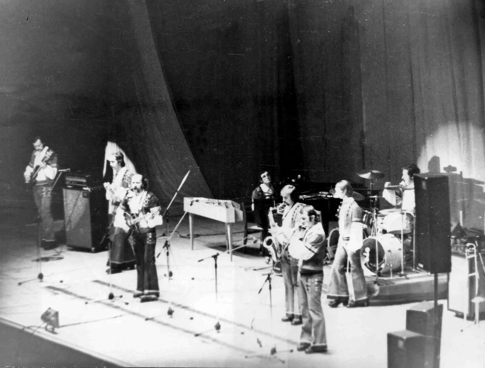 Ансамбль «Песняры» на сцене в Ярославле, 1974 год